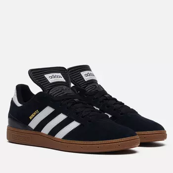 Мужские кроссовки adidas Skateboarding Busenitz, цвет чёрный, размер 40.5 EU