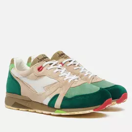 Кроссовки Diadora Heritage N.9000, цвет зелёный, размер 42 EU