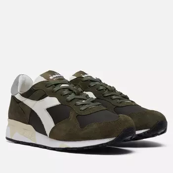 Мужские кроссовки Diadora Heritage Trident 90 Ristop, цвет зелёный, размер 44 EU