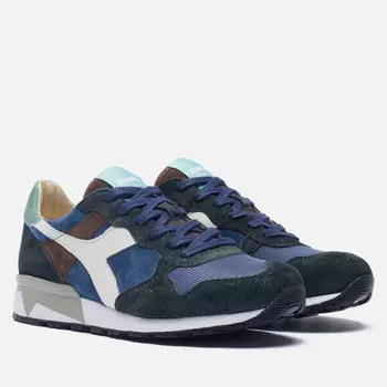 Мужские кроссовки Diadora Heritage Trident 90 Suede SW, цвет синий, размер 44 EU