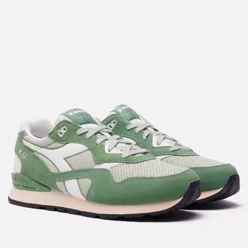 Мужские кроссовки Diadora N.92 Advance, цвет зелёный, размер 40.5 EU