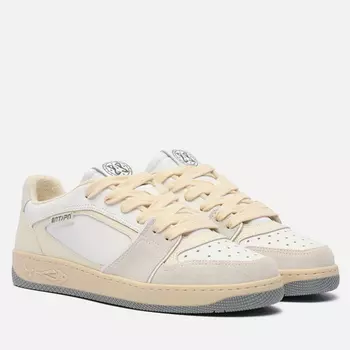 Мужские кроссовки Enterprise Japan EJ Egg Tag Low Leather/Suede, цвет белый, размер 45 EU