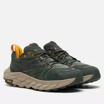 Мужские кроссовки Hoka One One Anacapa Low Gore-Tex, цвет оливковый, размер 46.5 EU