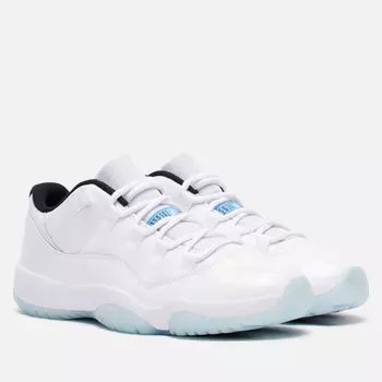 Мужские кроссовки Jordan Air Jordan 11 Retro Low Legend Blue, цвет белый, размер 42 EU