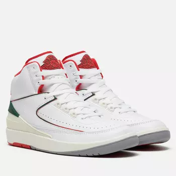 Мужские кроссовки Jordan Air Jordan 2 Retro, цвет белый, размер 45 EU