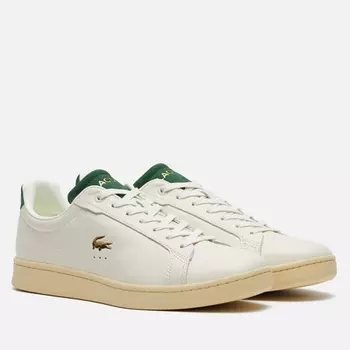 Мужские кроссовки Lacoste Carnaby Pro Leather, цвет белый, размер 46.5 EU
