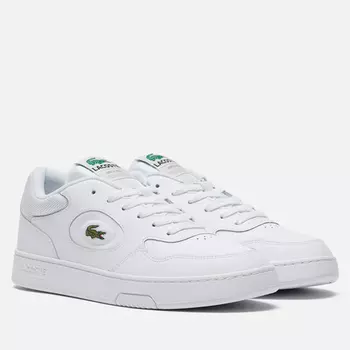 Мужские кроссовки Lacoste Lineset Leather, цвет белый, размер 46.5 EU