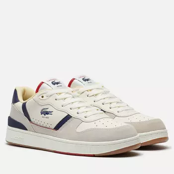 Мужские кроссовки Lacoste T-Clip Set, цвет бежевый, размер 42 EU