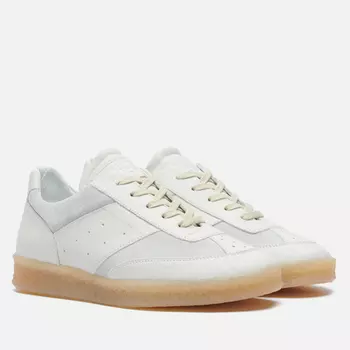 Мужские кроссовки Maison Margiela MM6 6 Court SS25, цвет белый, размер 41 EU