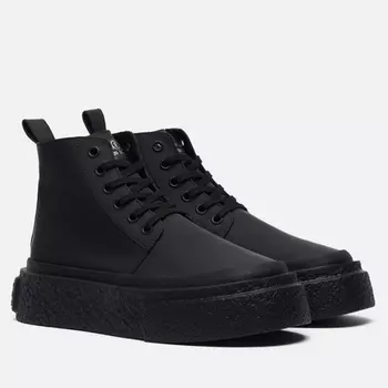 Мужские кроссовки Maison Margiela MM6 Lace-Up Leather, цвет чёрный, размер 41 EU