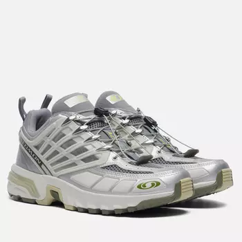 Мужские кроссовки Maison Margiela MM6 x Salomon ACS Pro, цвет серебряный, размер 44.5 EU