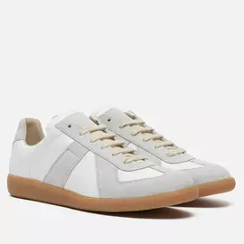 Мужские кроссовки Maison Margiela Replica Low Top Carry Over, цвет белый, размер 44.5 EU