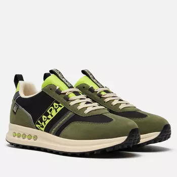 Мужские кроссовки Napapijri Slate RIS, цвет оливковый, размер 46 EU