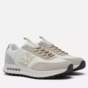 Мужские кроссовки Napapijri Slate Suede Leather, цвет белый, размер 42 EU