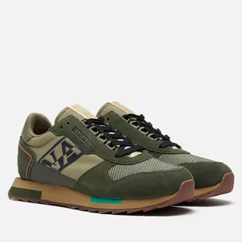 Мужские кроссовки Napapijri Virtus NYS, цвет зелёный, размер 41 EU