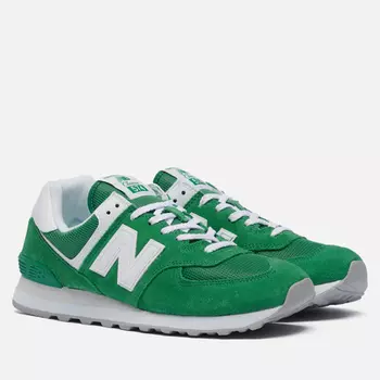 Мужские кроссовки New Balance 574 Classic, цвет зелёный, размер 47.5 EU