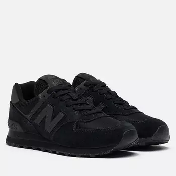 Мужские кроссовки New Balance ML574EVE, цвет чёрный, размер 46.5 EU