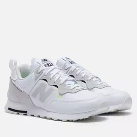 Мужские кроссовки New Balance ML574IDE, цвет белый, размер 40.5 EU