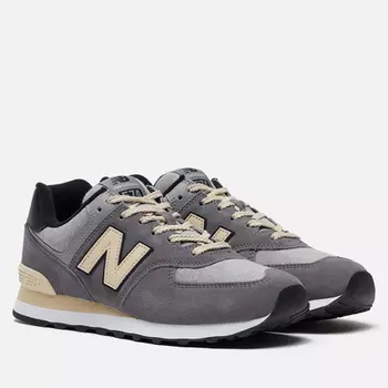 Мужские кроссовки New Balance U574LGG, цвет серый, размер 42 EU