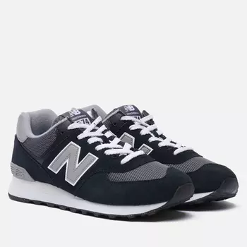 Мужские кроссовки New Balance U574TWE, цвет чёрный, размер 46.5 EU