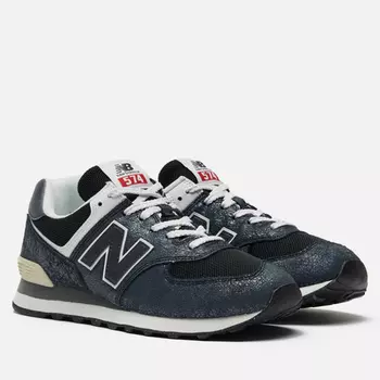 Мужские кроссовки New Balance U574UP2, цвет чёрный, размер 46.5 EU