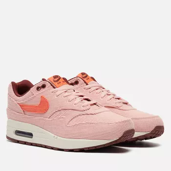 Мужские кроссовки Nike Air Max 1 Premium Corduroy, цвет розовый, размер 47 EU