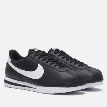 Мужские кроссовки Nike Cortez, цвет чёрный, размер 42.5 EU