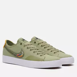 Мужские кроссовки Nike SB Blazer Court DVDL, цвет оливковый, размер 45.5 EU