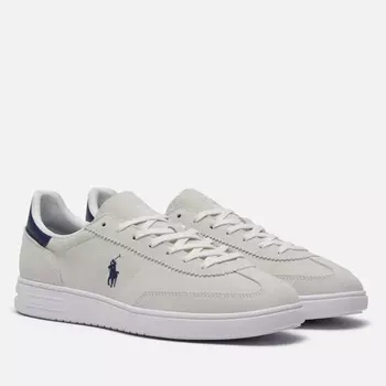 Мужские кроссовки Polo Ralph Lauren Bedford Suede, цвет белый, размер 43 EU