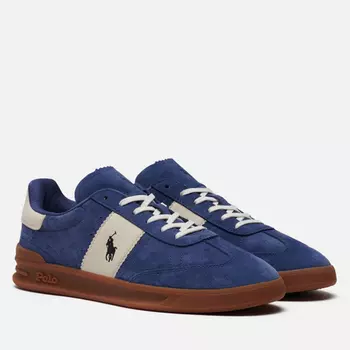 Мужские кроссовки Polo Ralph Lauren Heritage Aera Suede, цвет синий, размер 43 EU