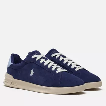 Мужские кроссовки Polo Ralph Lauren Heritage Court II Suede, цвет синий, размер 43 EU