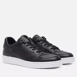 Мужские кроссовки Polo Ralph Lauren Polo Court 2.0 Lux Leather, цвет чёрный, размер 41 EU