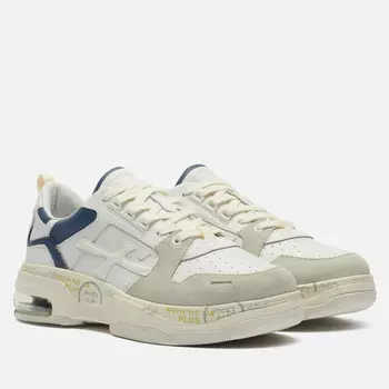 Мужские кроссовки Premiata Drake 300, цвет белый, размер 46 EU