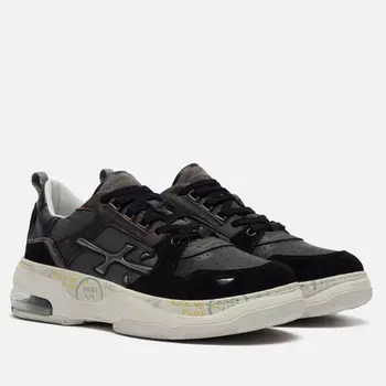 Мужские кроссовки Premiata Drake 343, цвет чёрный, размер 41 EU