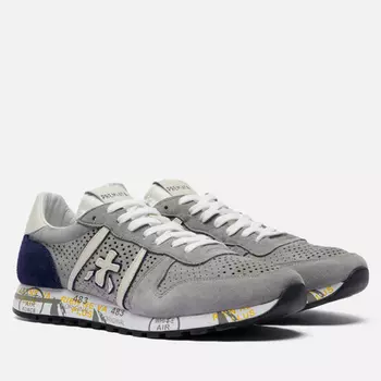 Мужские кроссовки Premiata Eric 6141, цвет серый, размер 45 EU