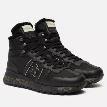 Мужские кроссовки Premiata Jeff 5076, цвет чёрный, размер 39 EU