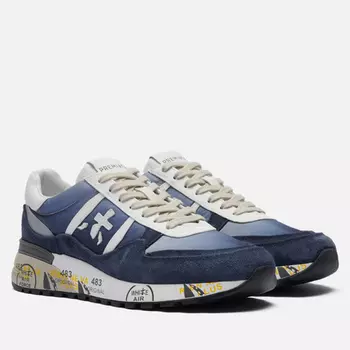 Мужские кроссовки Premiata Landeck 6134, цвет синий, размер 41 EU