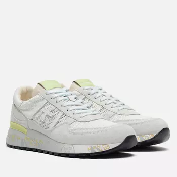 Мужские кроссовки Premiata Landeck 6629, цвет белый, размер 47 EU