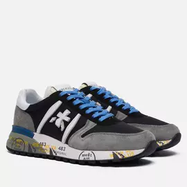 Мужские кроссовки Premiata Lander 5196, цвет серый, размер 44 EU