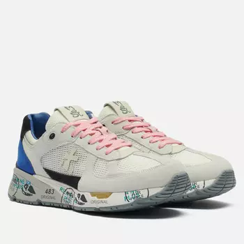 Мужские кроссовки Premiata Mase 6164, цвет белый, размер 42 EU