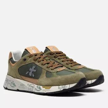 Мужские кроссовки Premiata Mase 7235, цвет оливковый, размер 47 EU