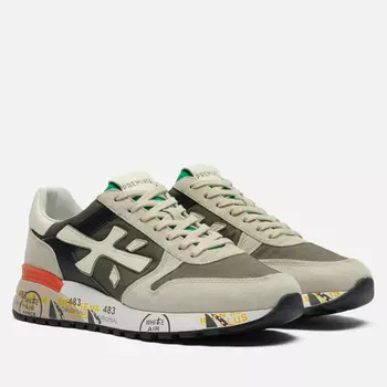 Мужские кроссовки Premiata Mick 6166, цвет серый, размер 42 EU