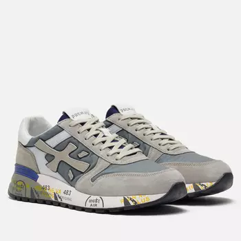 Мужские кроссовки Premiata Mick 6611, цвет серый, размер 42 EU