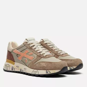 Мужские кроссовки Premiata Mick 6866, цвет бежевый, размер 40 EU