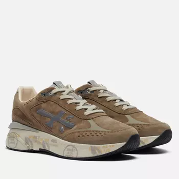 Мужские кроссовки Premiata Moerun 6891, цвет бежевый, размер 42 EU