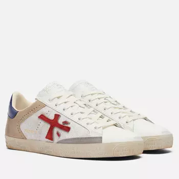 Мужские кроссовки Premiata Steven 6650, цвет белый, размер 46 EU