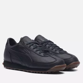 Мужские кроссовки Puma Easy Rider Premium Leather, цвет чёрный, размер 40.5 EU