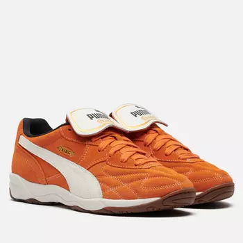 Мужские кроссовки Puma King Indoor Royalty, цвет оранжевый, размер 42.5 EU