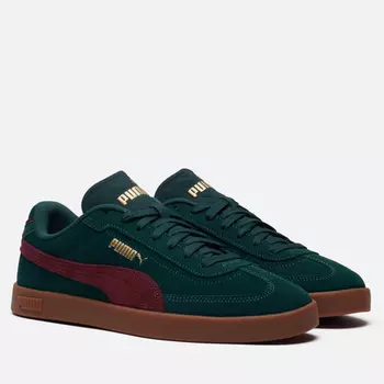 Мужские кроссовки Puma Puma Club II Era Suede, цвет зелёный, размер 42.5 EU