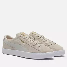 Мужские кроссовки Puma Suede VTG MMQ Earthbreak, цвет бежевый, размер 43 EU